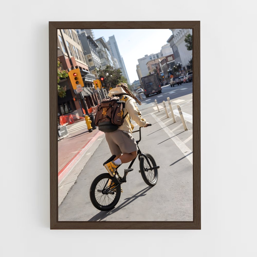 Poster City Rider – affiche BMX (vue 5)